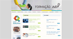 Desktop Screenshot of formacao.aeportugal.pt
