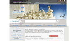 Desktop Screenshot of export.aeportugal.pt