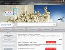 Tablet Screenshot of export.aeportugal.pt