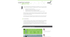 Desktop Screenshot of certificadosdigitais.aeportugal.pt