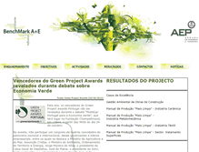 Tablet Screenshot of benchmarkae.aeportugal.pt